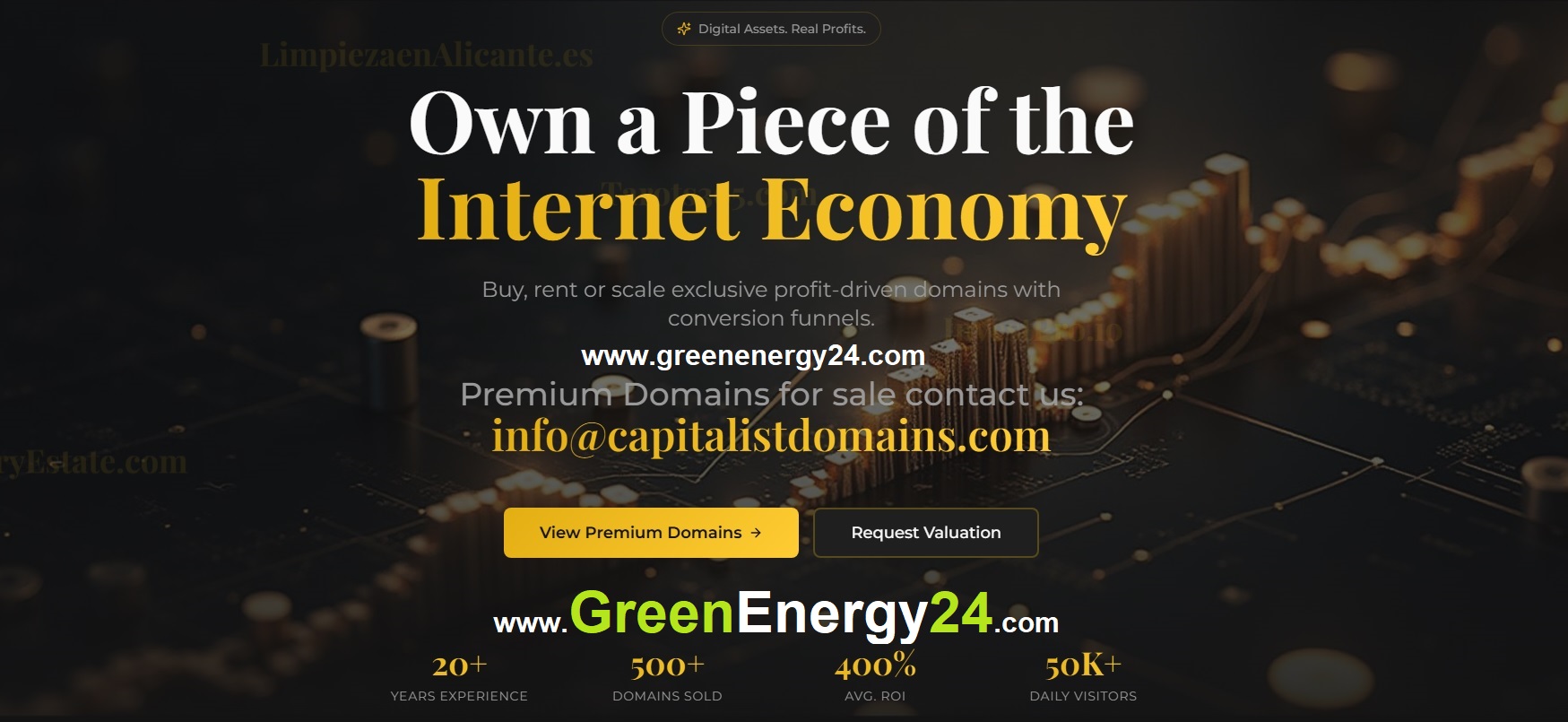 GreenEnergy24.com | Renewable Energy & Sustainable Power brand domain